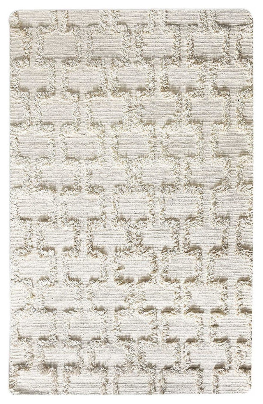 New Uttermost Lapis Ivory Rug, 5'x8' - Contemporary - Area Rugs - by ...