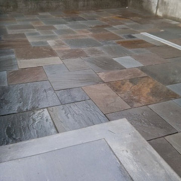 Dimensional Flagstone Paths and Patios
