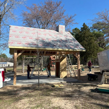 Outdoor Pavillion and Kitchen