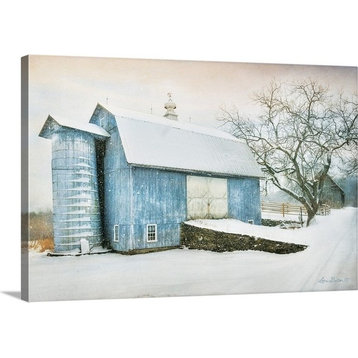 "Country Blue" Wrapped Canvas Art Print, 48"x32"x1.5"