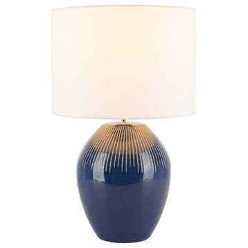 Safavieh Laredo Table Lamp Textured Blue