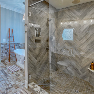 Luxury upgrades. Before/After