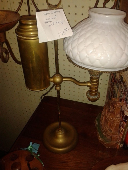 Is this "antique oil lamp" legit or repro?