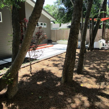 New Build Contempory Focus on Entertaining and Drainage Ditch Reinforcment