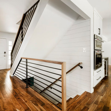Stairway opened up
