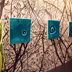 Amoebas tile arrays - set of three - Paintings