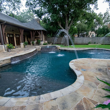 Dallas Rustic Elegant Pool