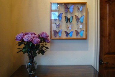 Small eclectic hallway photo in Denver