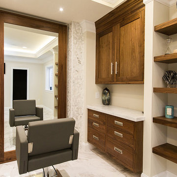 Basement Remodel - Spa, Bar, Seating Area, Wine Room, Spare Bedroom