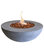 Cast Concrete Lunar Bowl, Natural Gas