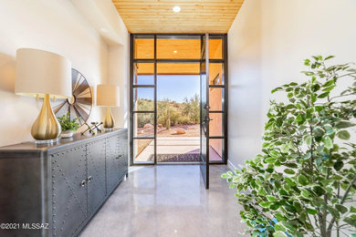 Example of a minimalist entryway design in Phoenix