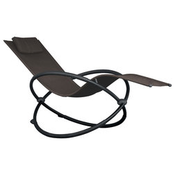 Contemporary Outdoor Chaise Lounges by Vivere Ltd