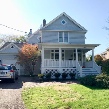 Artisan Siding, Glencoe, IL Colonial Home Exterior Remodel