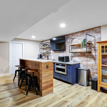 A Revamped Basement for Memorable Family Gatherings