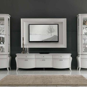 Wall Unit Prestige Deco 104 White by Spar - $15,499.00