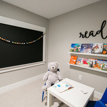 playroom in basement