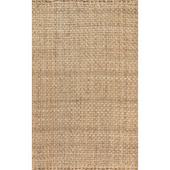 Jonathan Y Natural 8 ft. x 10 ft. Estera Hand Woven Boucle Chunky Jute Area Rug