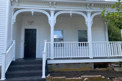 Porch Paint and Railing Install