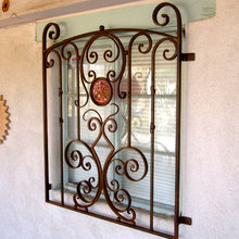 STAINED GLASS WITH IRON