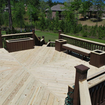 Deck rebuild and louver privacy wall.