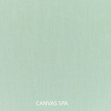 Sunbrella Canvas Spa/ Canvas Natural Outdoor Pillow Set, 12x18
