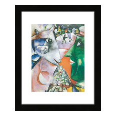 "I and the Village, 1911" Framed Print, 13"x16"