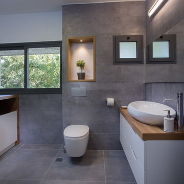 Apartment design in Kfar Sava, eclectic style