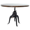 Adjustable Round Dining Table 48"