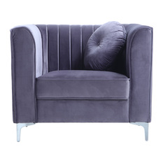 divano roma furniture traditional living room marilyn velvet armchair gray armchairs and accent - Arm Chairs Living Room divano roma furniture traditional living room marilyn velvet armchair gray armchairs and accent - Arm Chairs Living Room