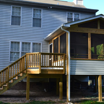 Screened Porch Addition to Existing Deck