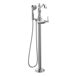 Delta Victorian&reg; Floor Mount Tub Filler - Tub And Shower Faucet Sets