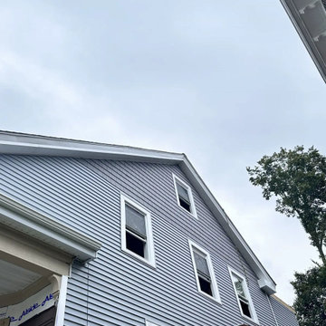 Residential Exterior Siding & Front Entry Renovation
