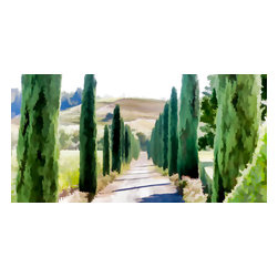 Douglas Page Photographic Arts - Sentinels, Canvas Giclee, 20"x10" - Prints And Posters