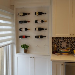 Profile I | Matte White Cabinet Doors - Kitchen Cabinetry