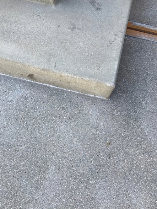 New Concrete Patio Is A Diffe Finish Then Other - How To Make Concrete Patio Floor Smoother