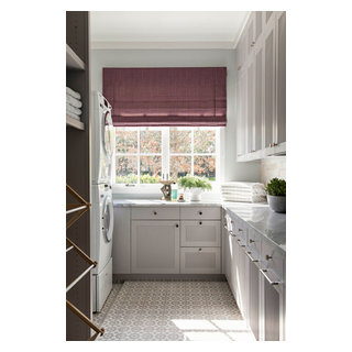 21st Century Arts & Crafts Home - Transitional - Laundry Room - Austin ...