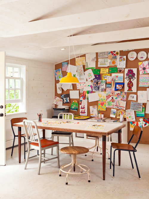 Cork Board Wall | Houzz