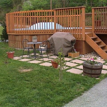 Crestwood Wooden Barrel style pool