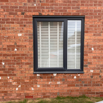 Faux Wood Blinds Installation