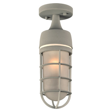 PLC Lighting 1-Light Outdoor Fixture Cage Collection 8052SL