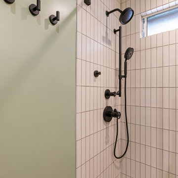 Sage & Blush Bathroom Remodel by NextGen Home Builders in Pasadena, CA