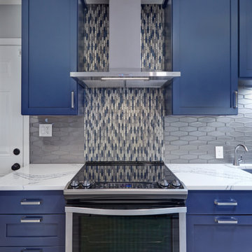Sam Hughes Blue Kitchen