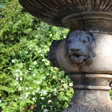 Exterior water Fountains for Pools and Walls, Mediterranean Style