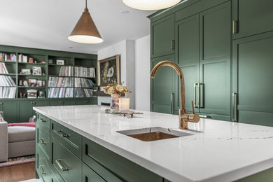Example of a trendy home design design in Toronto