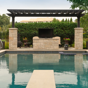 2020 - ILCA Excellence in Residential Landscape Gold - Suburban Retreat