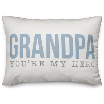 Hero Grandpa 14x20 Spun Poly Pillow
