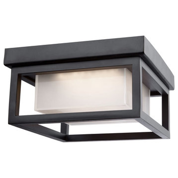 Artcraft Overbrook LED Outdoor Ceiling Light in Black