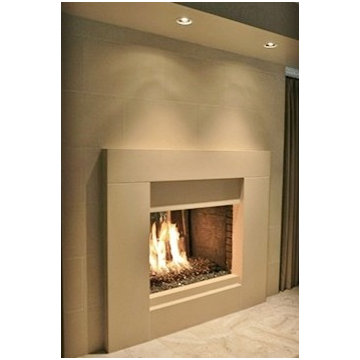 Custom Cast Stone Fireplace Mantels
