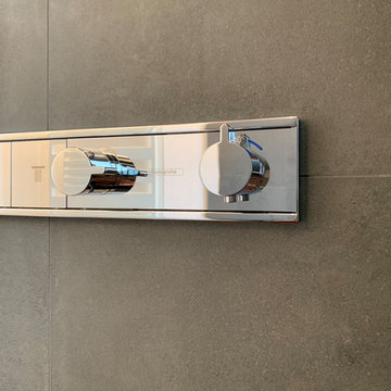 Aus einem Badezimmer wird ein Duschbad in München - Schwabing