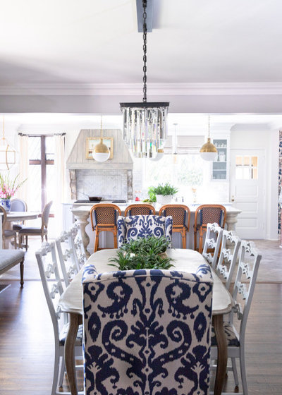 Craftsman Dining Room by Tiffany Skilling Interiors